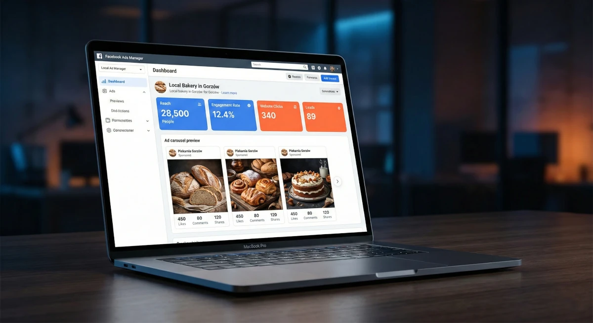 Case study: Facebook Ads – piekarnia - Piekarnia Smak w Gorzowie